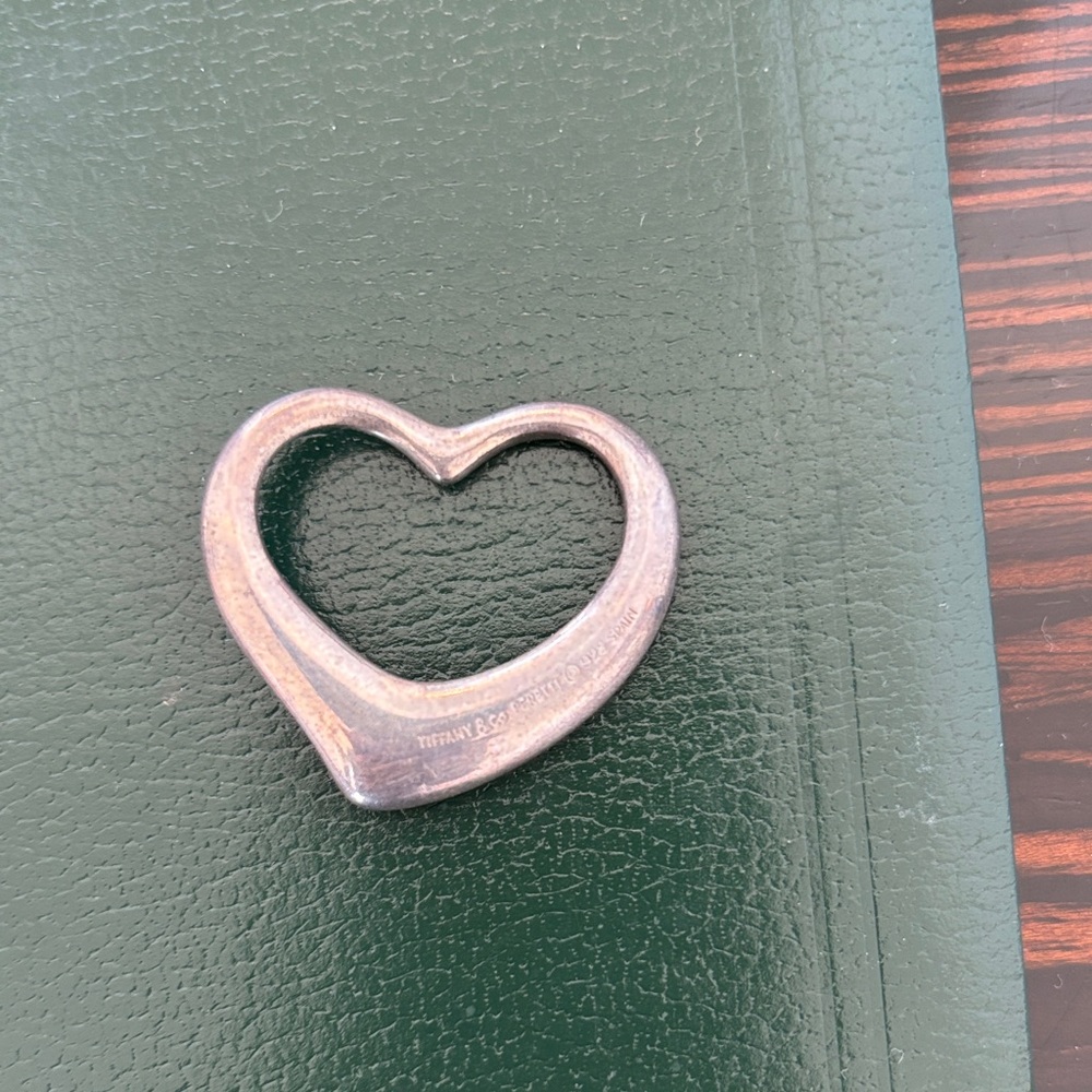 Tiffany & Co. Silver Heart Key Holder